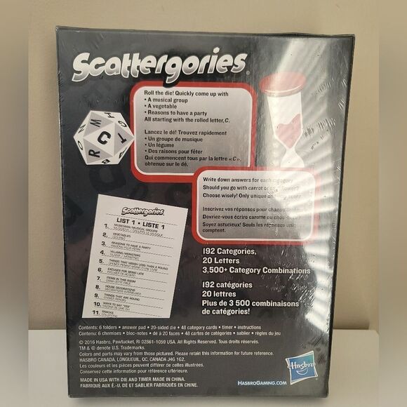 Scattergories Game New In Wrap #1054 - Picture 2 of 8